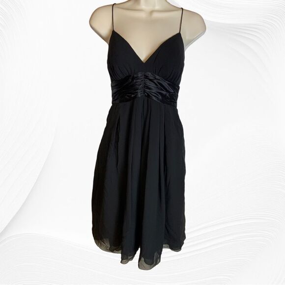 Nicole Miller Vintage Y2K Little Black Dress Size 2 - Picture 1 of 4